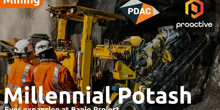 Gabon : Millennial Potash lève 4,1 milliards FCFA pour accélérer son projet de potasse à Banio