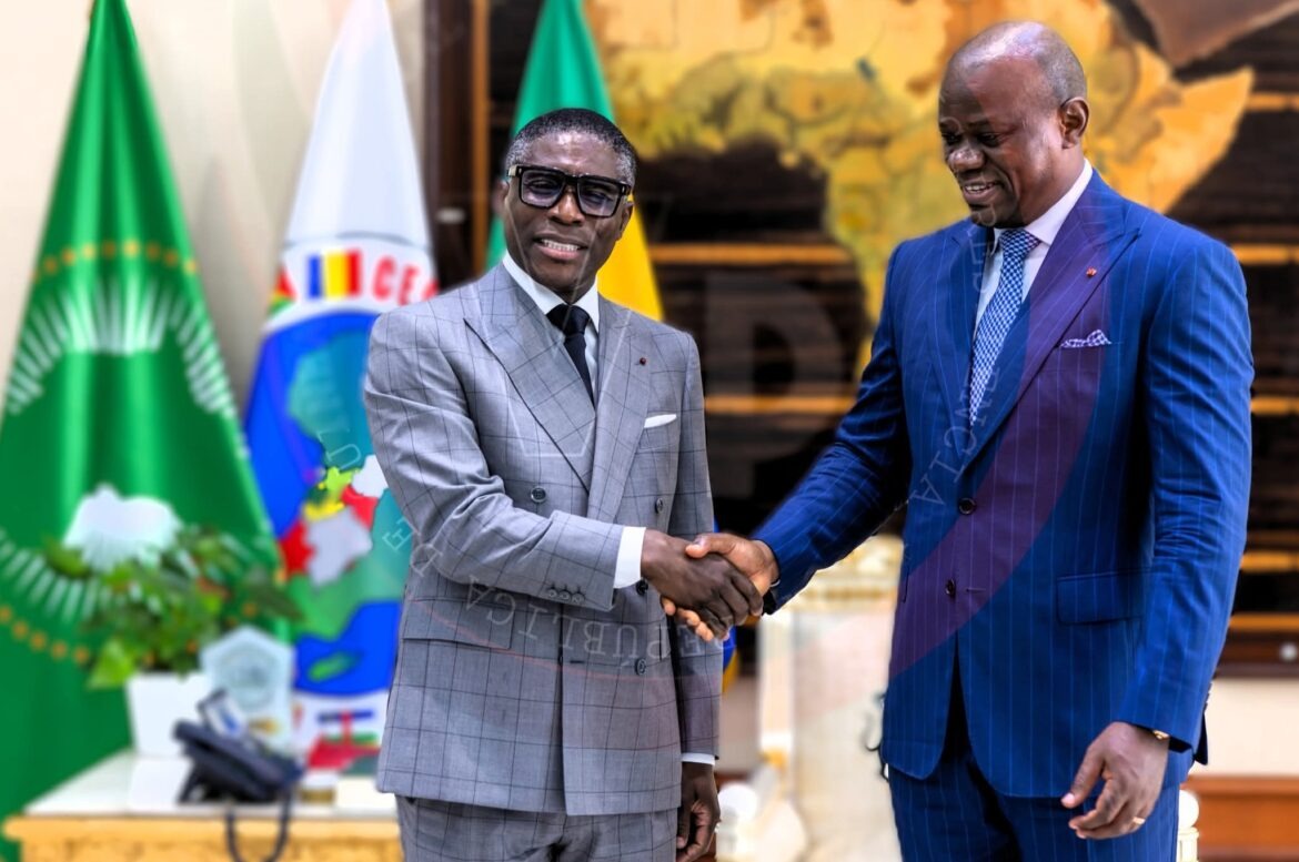 Coopération renforcée entre Libreville et Malabo : Teodoro Nguema Obiang Mangue reçu par le Président Brice Clotaire Oligui Nguema