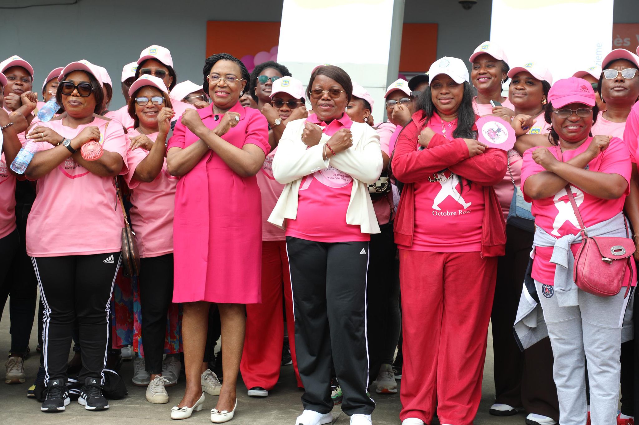 Octobre rose : Brigitte Onkanowa mobilise les femmes des forces de défense contre les cancers féminins