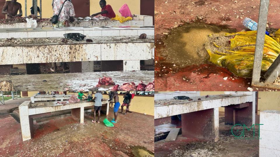 Hygiène : Le marché de Lambarené se meurt dans l’insalubrité.