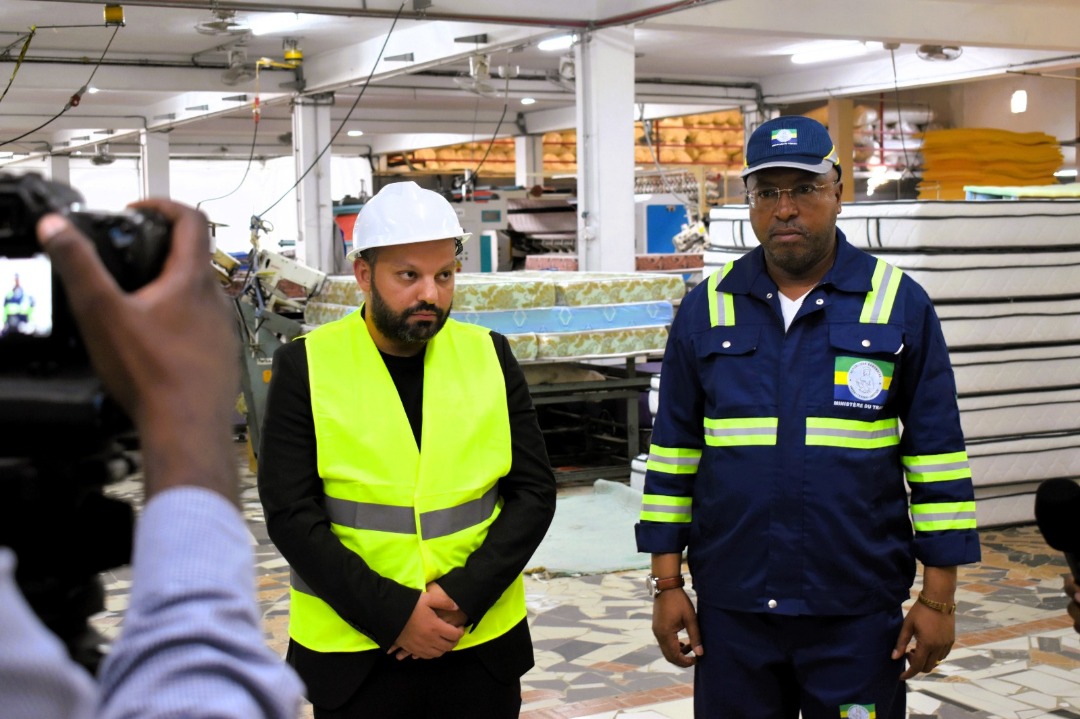 Travail décent : le ministre Patrick Barbera Isaac salue les avancées de Mousse Industrie