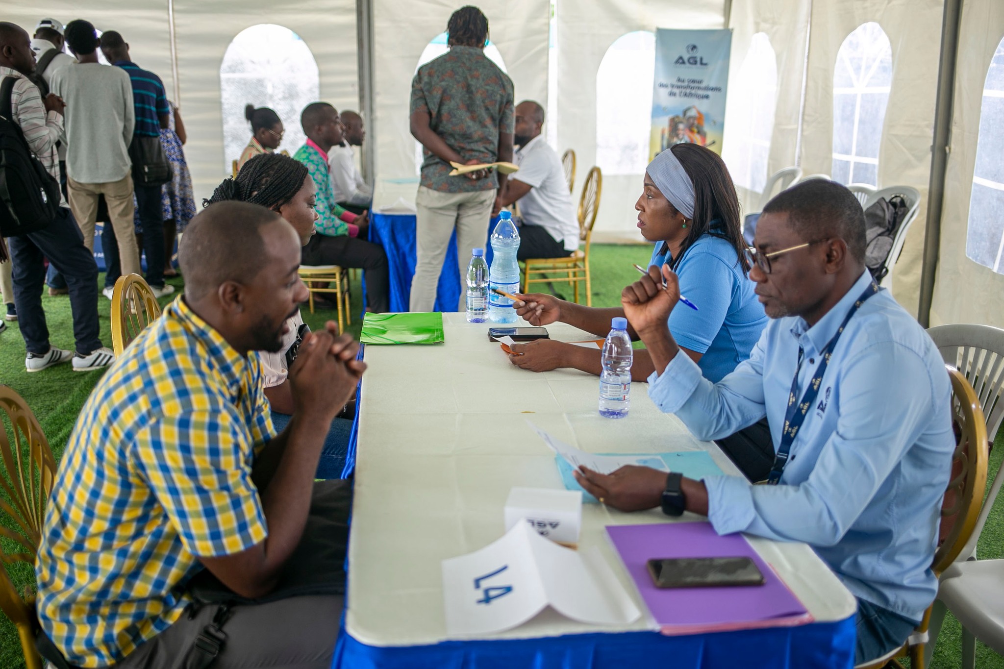 Recrutement AGL x PNPE : la deuxième journée confirme la forte mobilisation, plus de 1 100 candidats reçus.