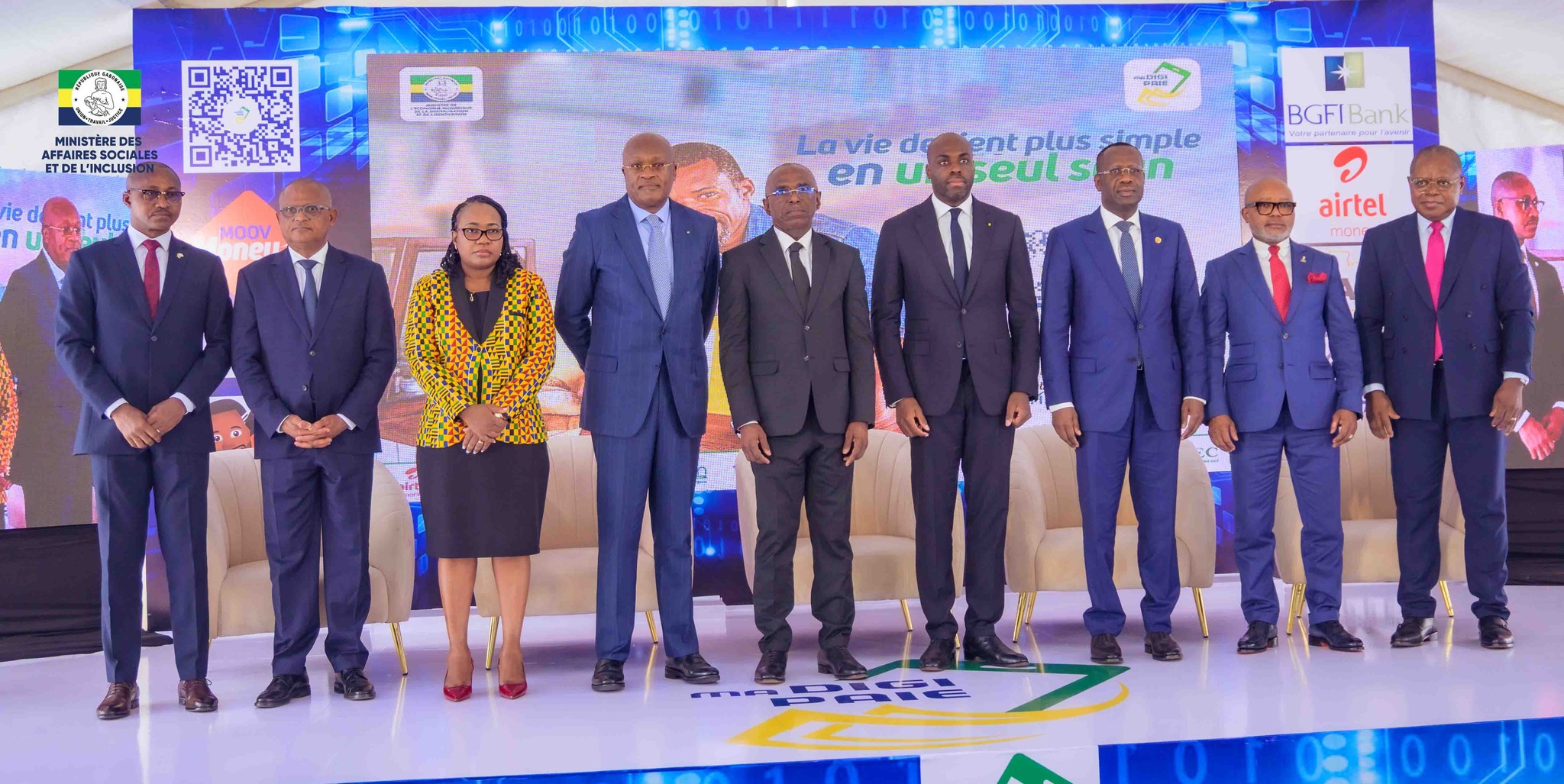 Interopérabilité financière : le Gabon lance officiellement Ma DIGI PAIE