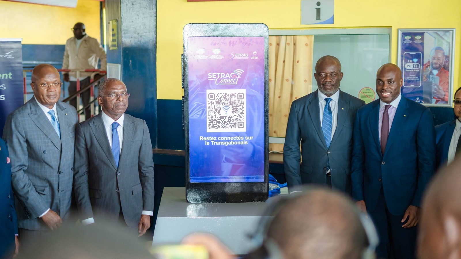 Transgabonais : le train entre officiellement dans l’ère du numérique avec l’internet à bord