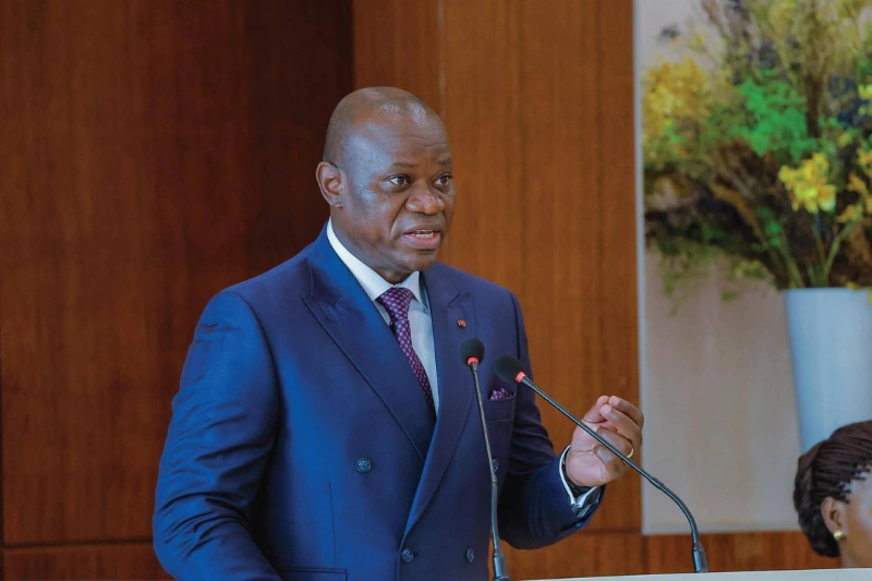 Présentation des vœux : Brice Clotaire Oligui Nguema salue la presse et fixe le cap éthique de la 5ème République