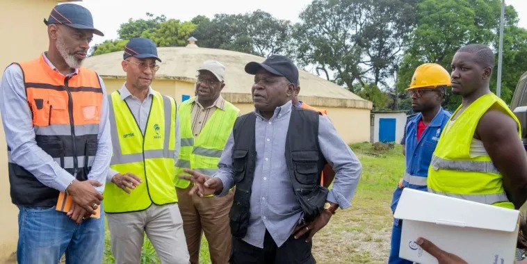 Accès à l'eau potable : le ministre Tonangoye à pied d'œuvre