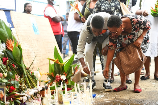  Anges Kevin NZIGOU présent la vision de la plateforme