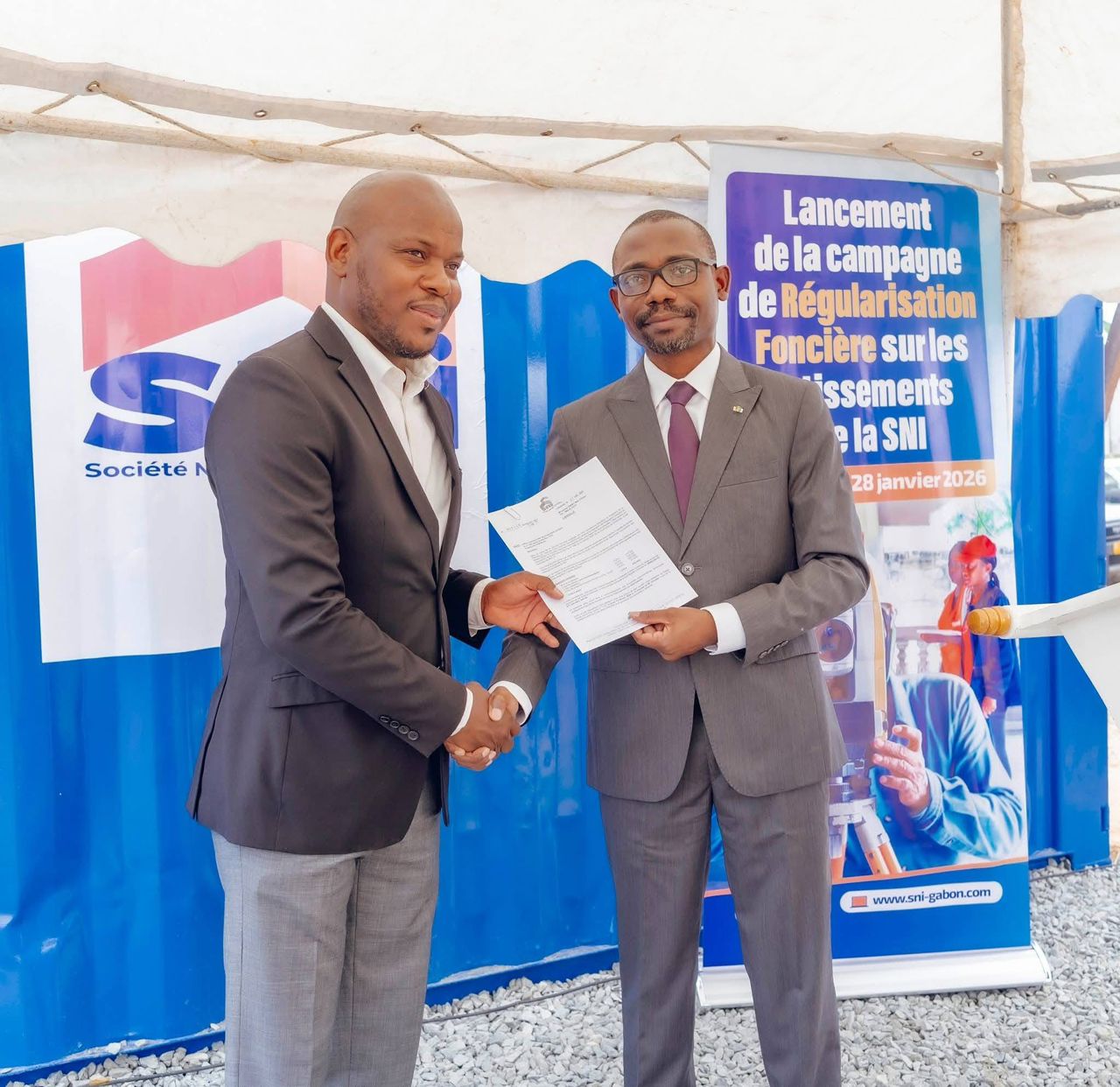 Grand Libreville : l’État sécurise le foncier de 5 100 familles