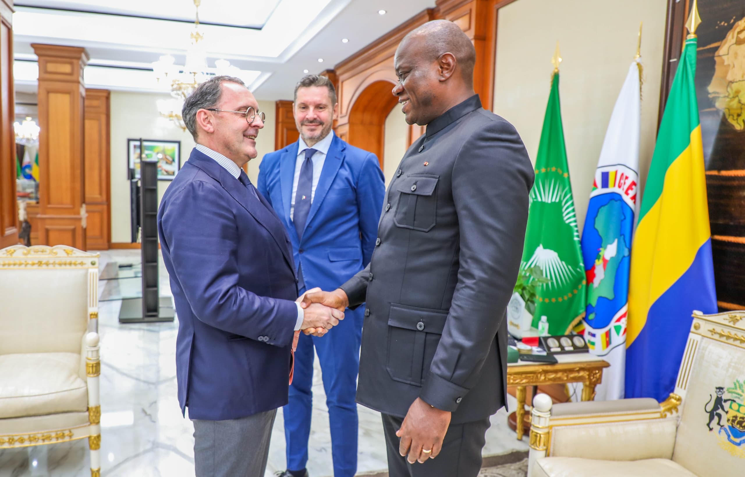 Infrastructures stratégiques : Oligui Nguema accélère le partenariat avec Todini Costruzioni