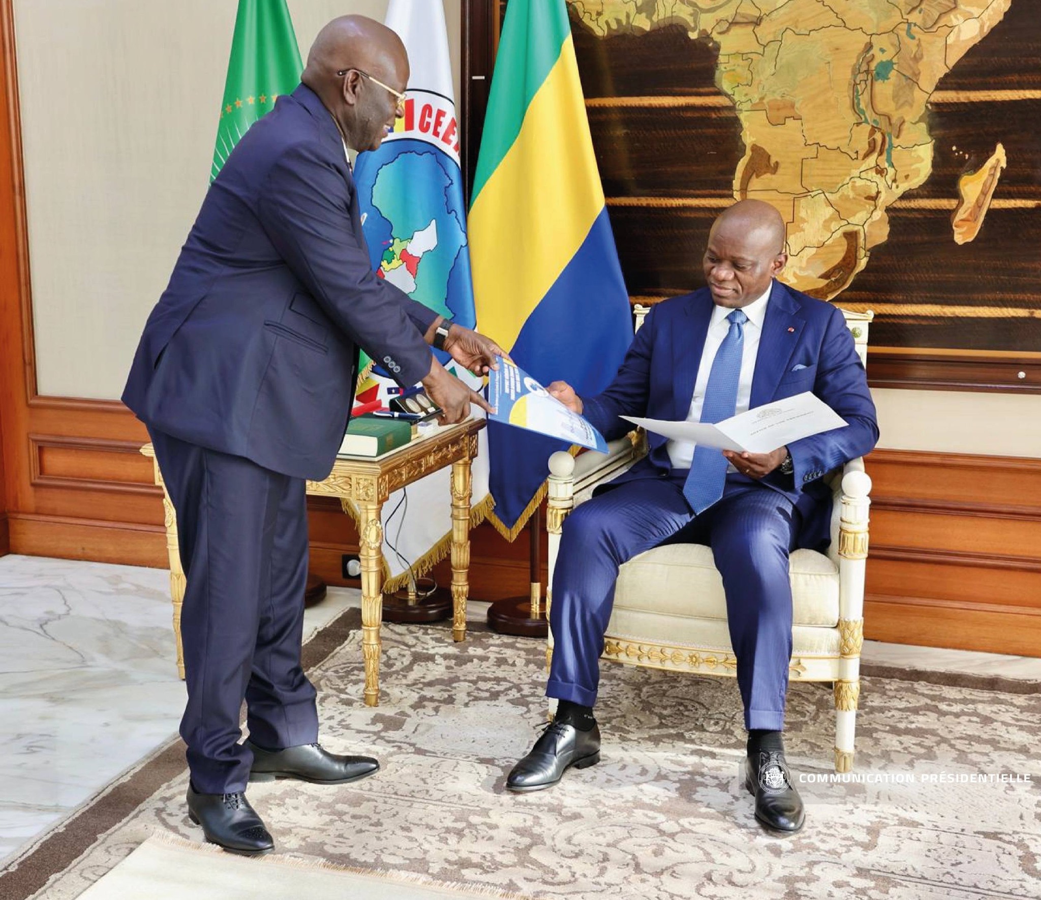 FOGECA – Gabon : Une audience présidentielle sous le signe des investisseurs africains