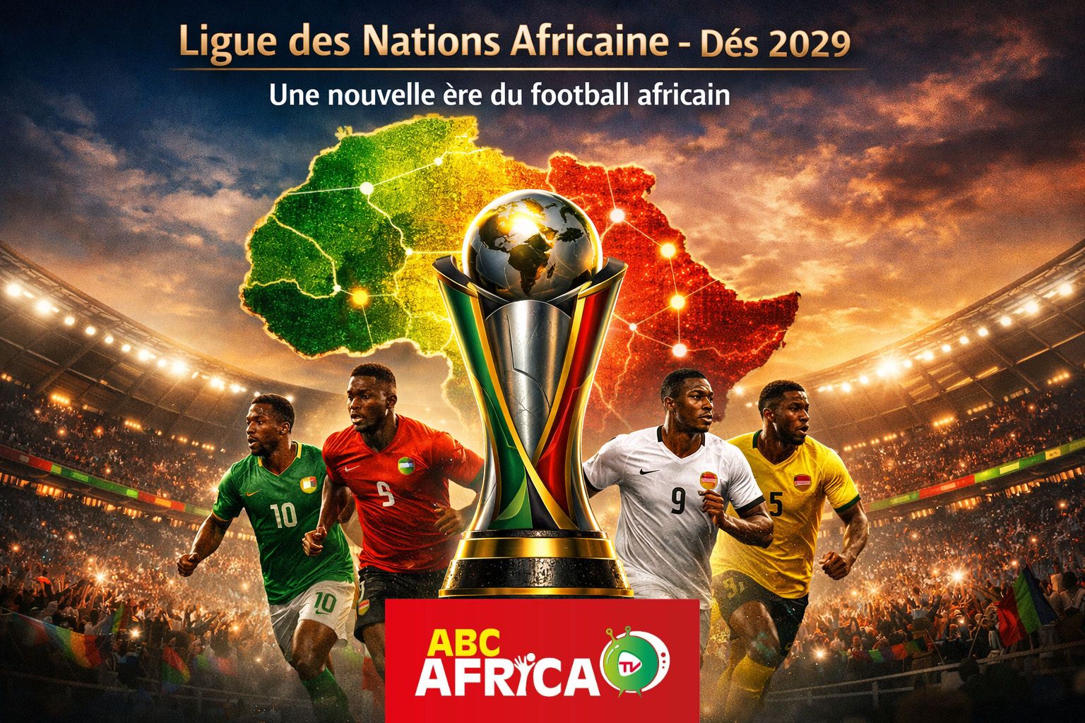 Football africain : la CAF lancera sa Ligue des Nations dès 2029