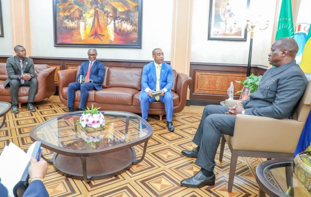 Septième art : Melchy Obiang, ambassadeur du cinéma gabonais reçu au Palais