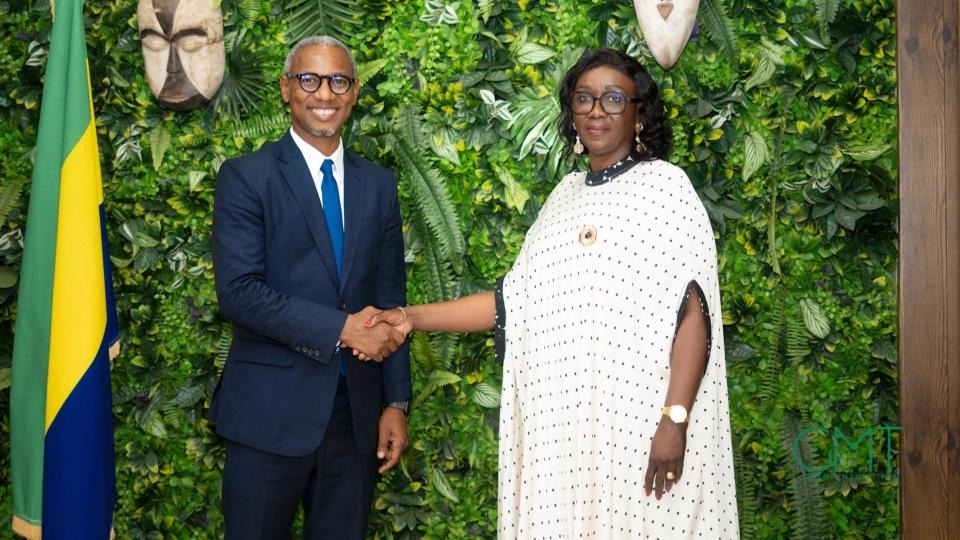  Anges Kevin NZIGOU présent la vision de la plateforme