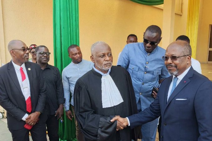  Anges Kevin NZIGOU présent la vision de la plateforme