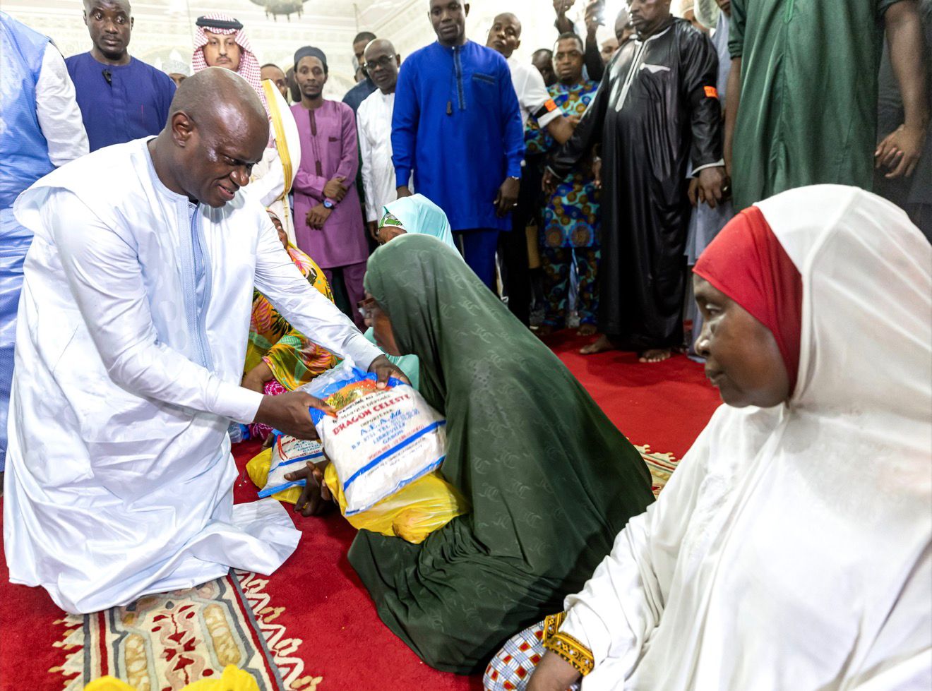  Anges Kevin NZIGOU présent la vision de la plateforme