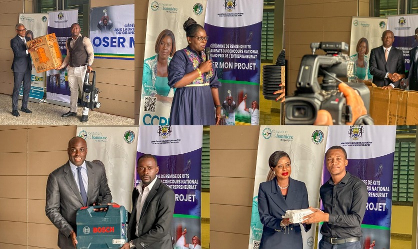 Grand Prix national de l’entrepreneuriat : remise des kits aux lauréats