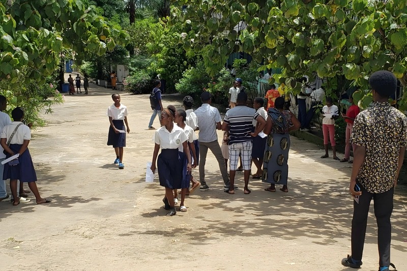  Anges Kevin NZIGOU présent la vision de la plateforme