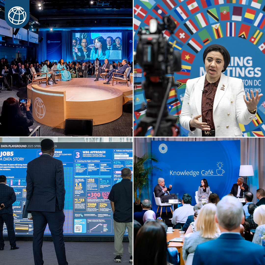 Gabon, FMI et défis mondiaux : Cette semaine, vivez les Rencontres de Printemps 2026