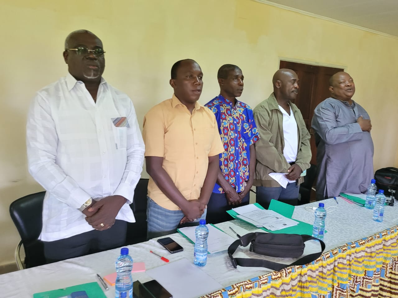  Anges Kevin NZIGOU présent la vision de la plateforme