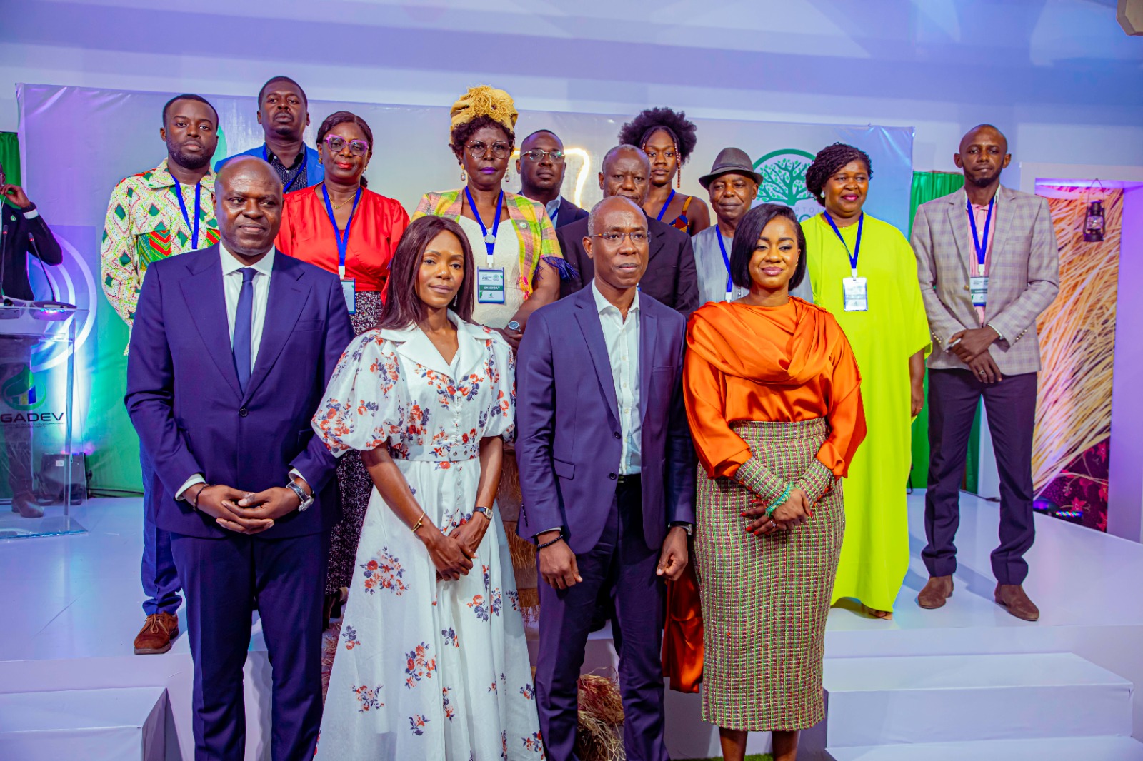  Anges Kevin NZIGOU présent la vision de la plateforme