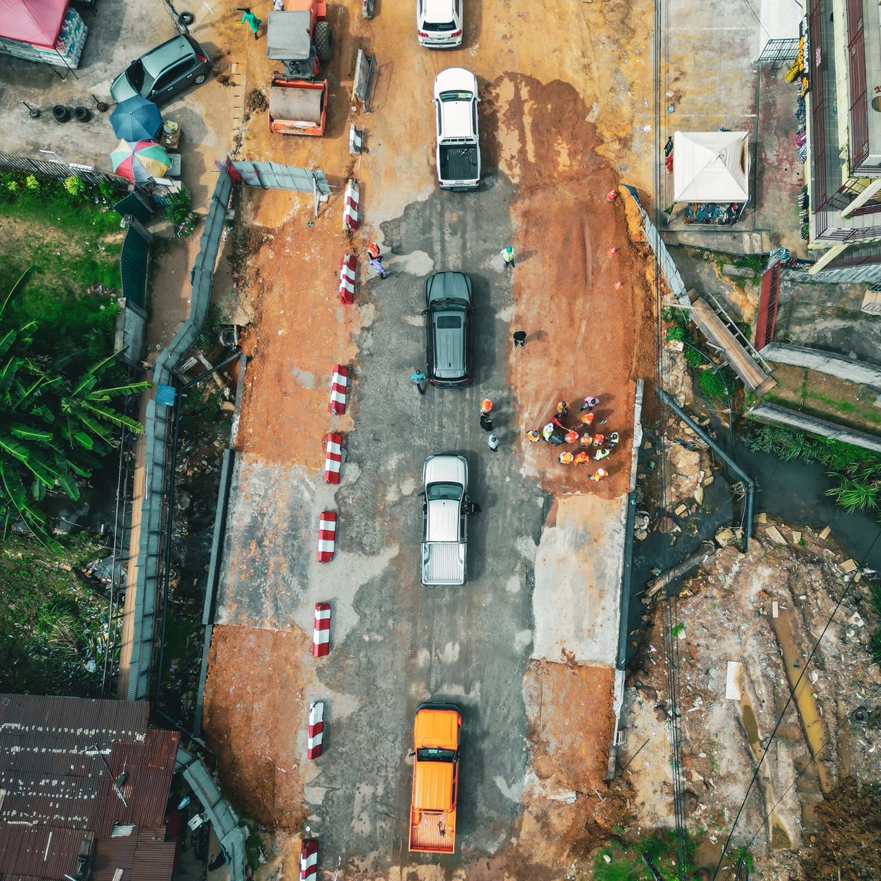 Nzeng-Ayong : réouverture de l’axe rond point-Mairie