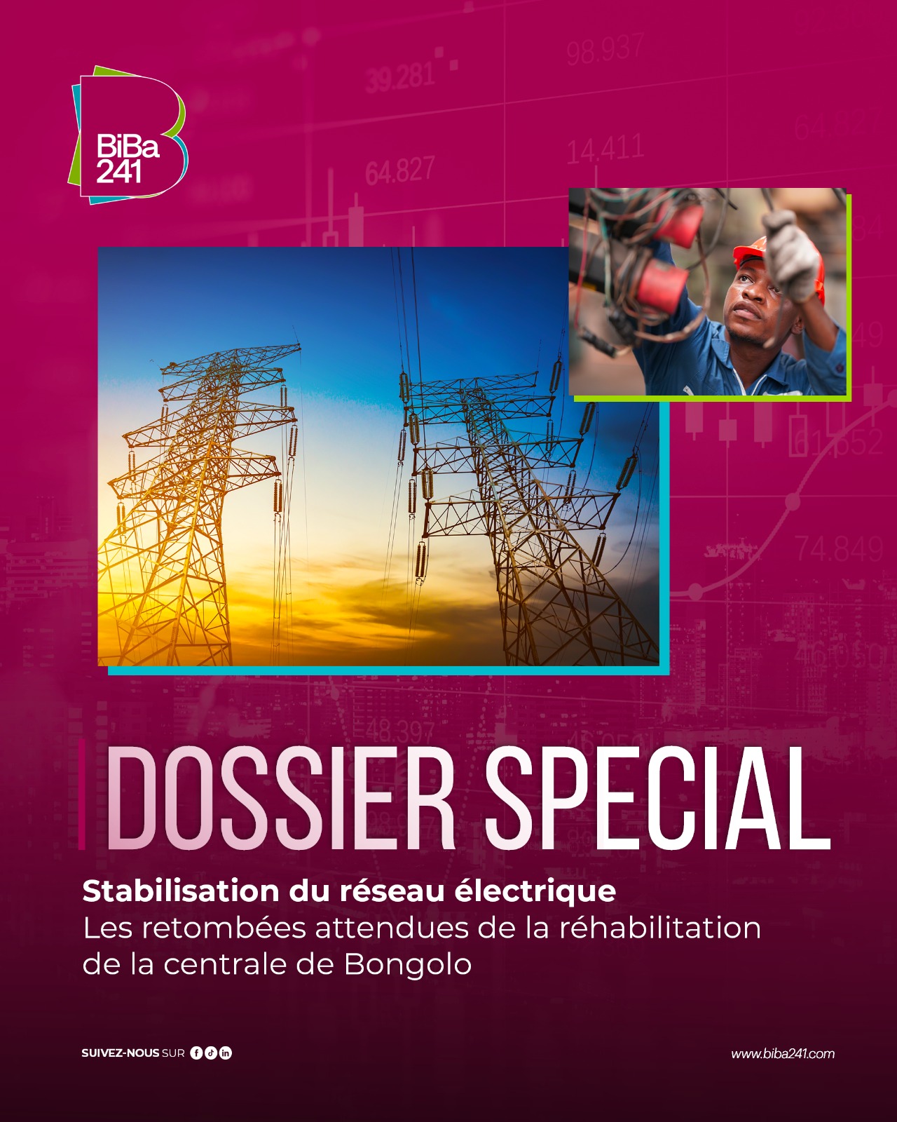 Stabilisation du réseau électrique : les retombées attendues de la réhabilitation de la centrale de Bongolo