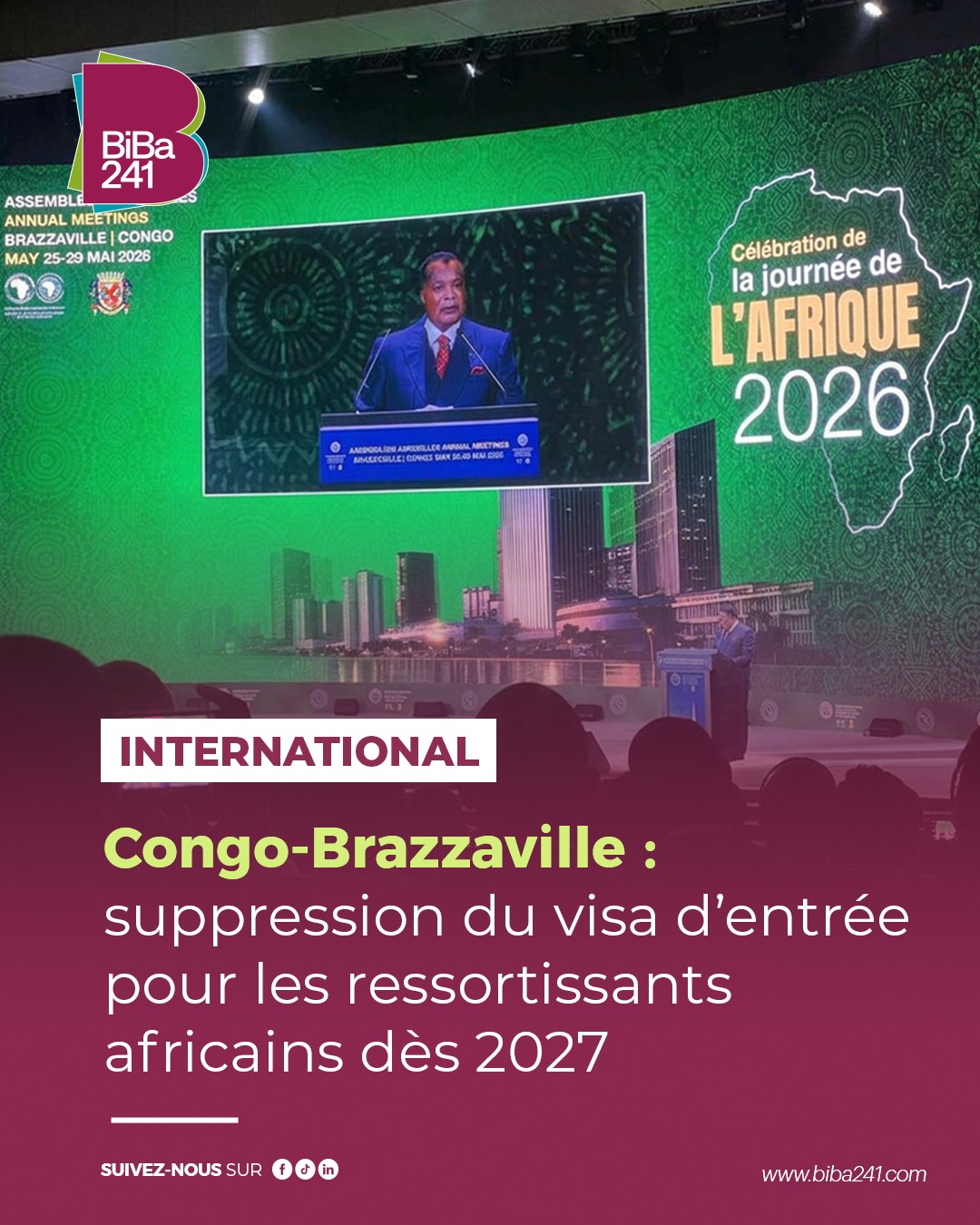  Anges Kevin NZIGOU présent la vision de la plateforme