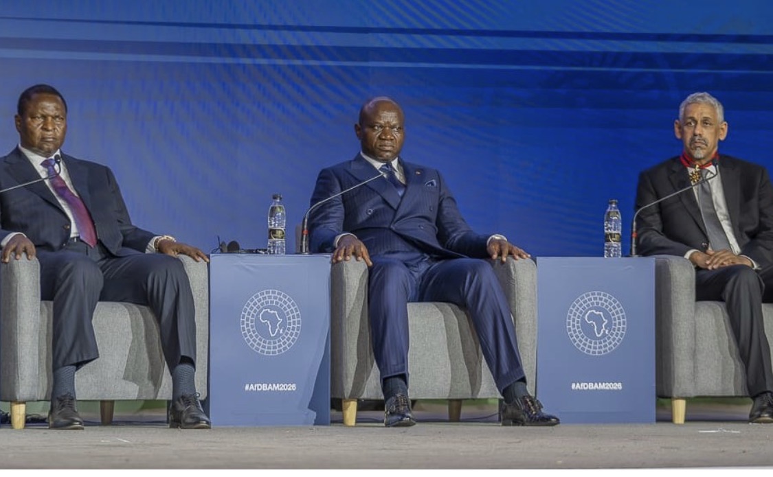  Anges Kevin NZIGOU présent la vision de la plateforme