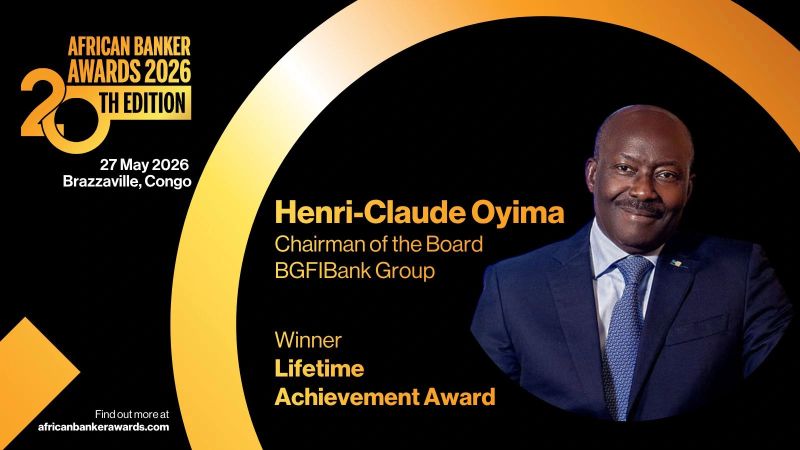 African Banker Awards 2026 : Henri-Claude Oyima reçoit le “Lifetime Achievement Award”, une consécration pour la finance africaine