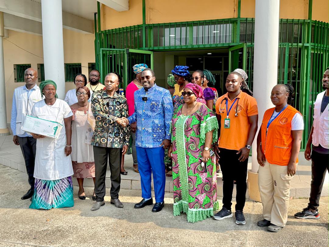  Anges Kevin NZIGOU présent la vision de la plateforme