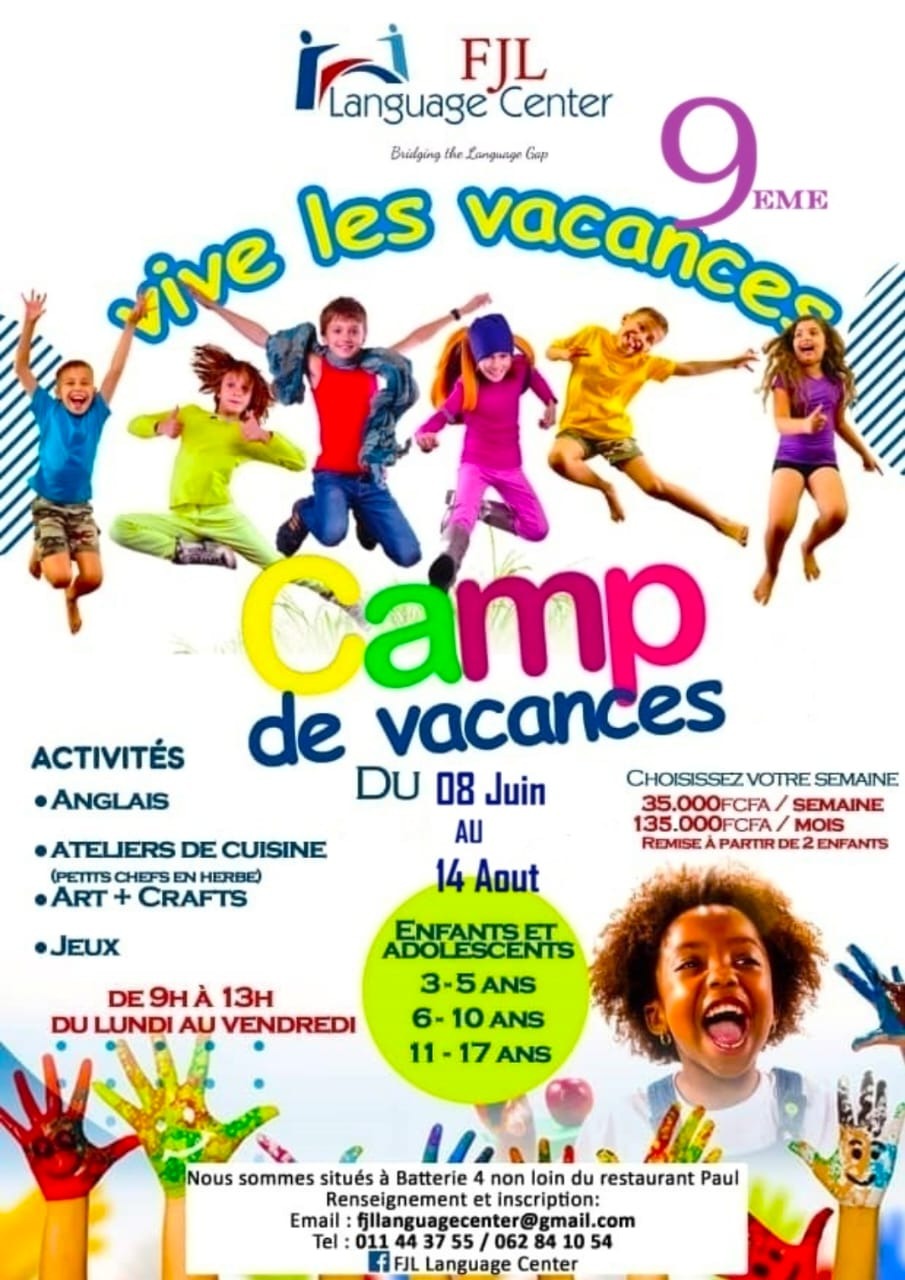 Libreville : un camp de vacances pour apprendre l’anglais en s’amusant
