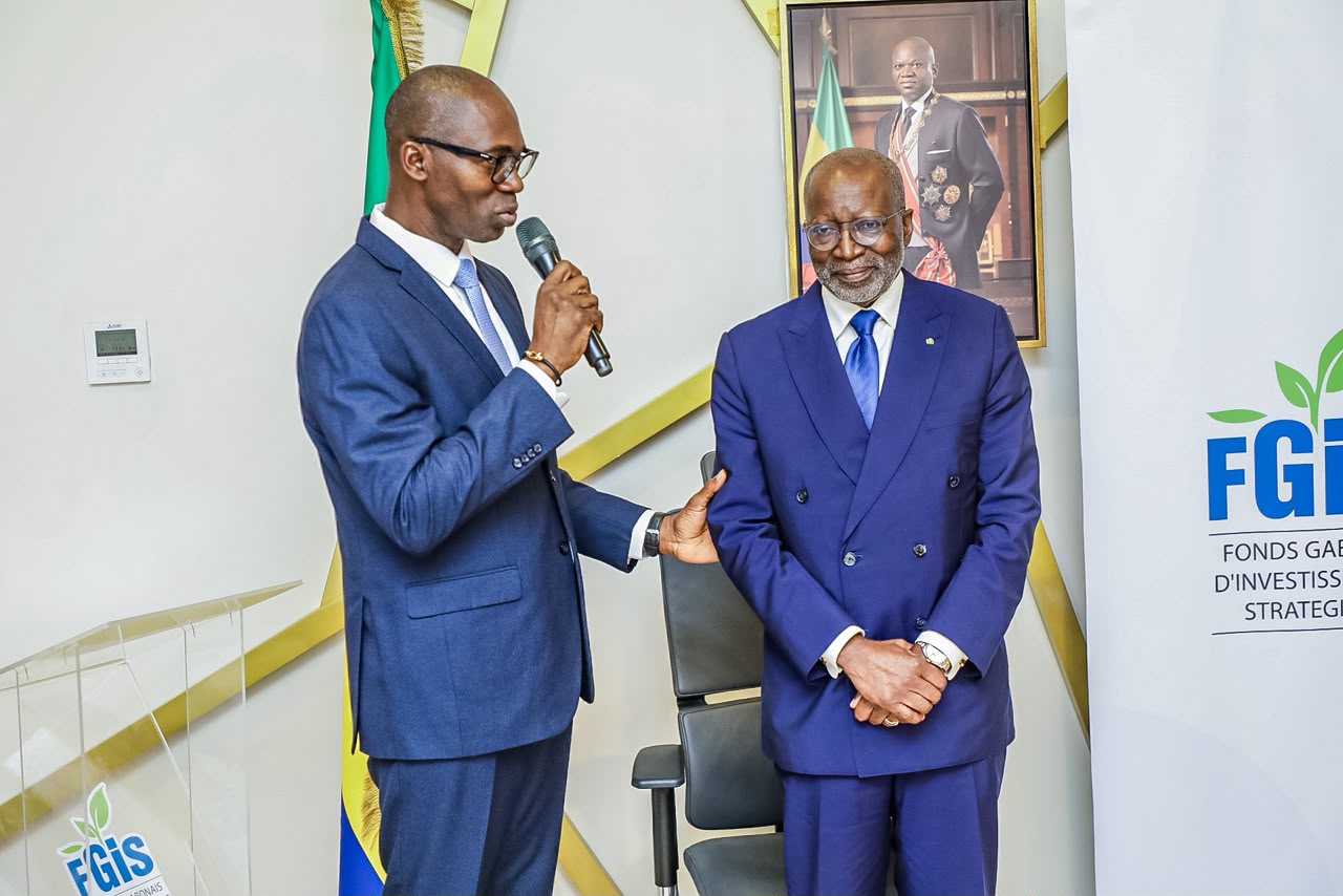  Anges Kevin NZIGOU présent la vision de la plateforme