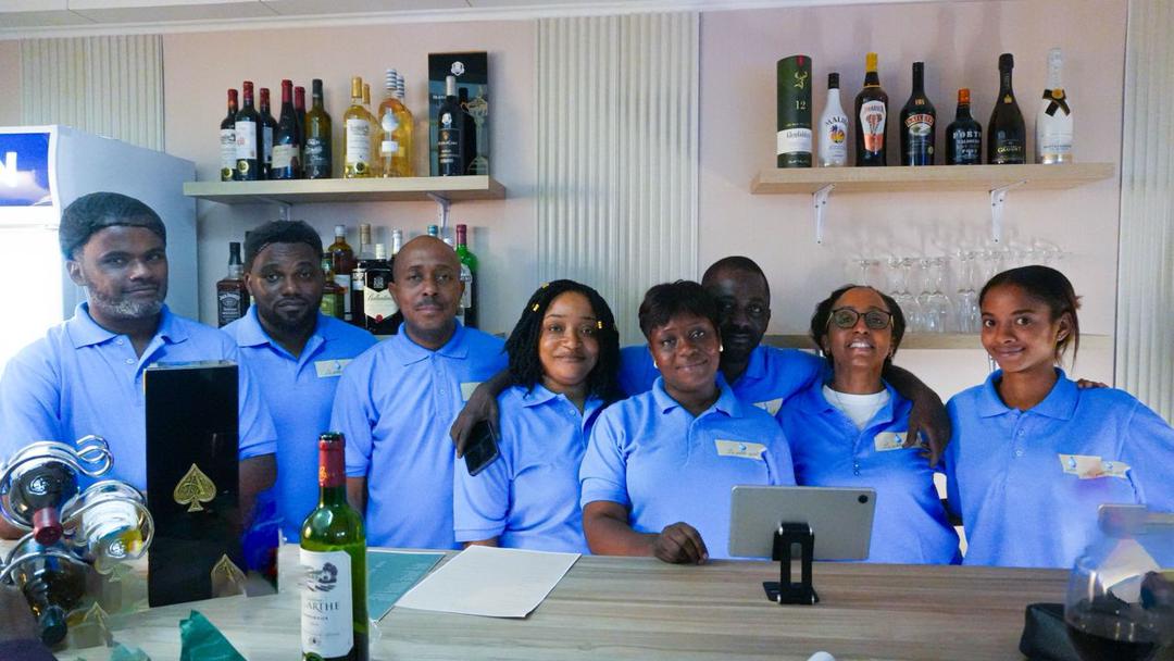  Anges Kevin NZIGOU présent la vision de la plateforme