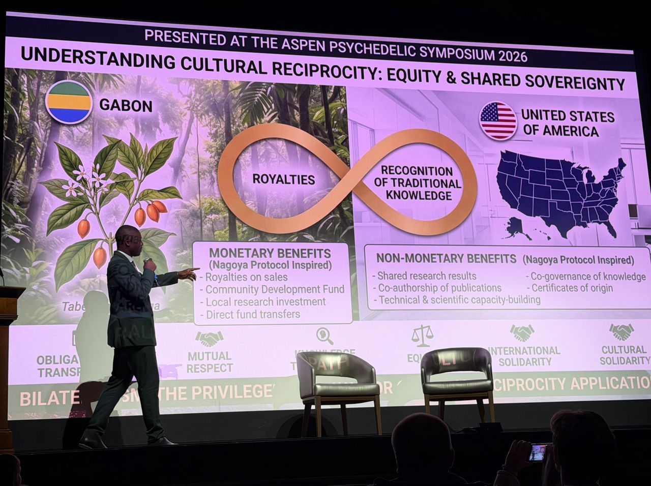 Aspen: le Gabon affirme sa « souveraineté cognitive » sur l’iboga