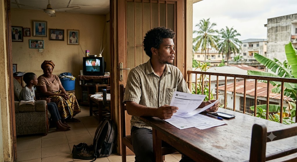 Anges Kevin NZIGOU présent la vision de la plateforme