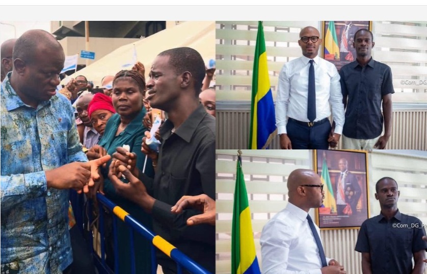  Anges Kevin NZIGOU présent la vision de la plateforme