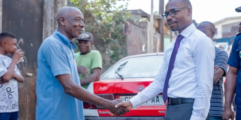  Anges Kevin NZIGOU présent la vision de la plateforme