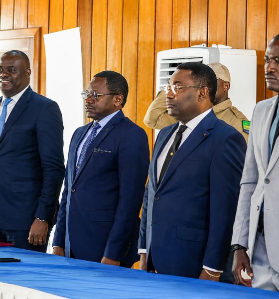  Anges Kevin NZIGOU présent la vision de la plateforme