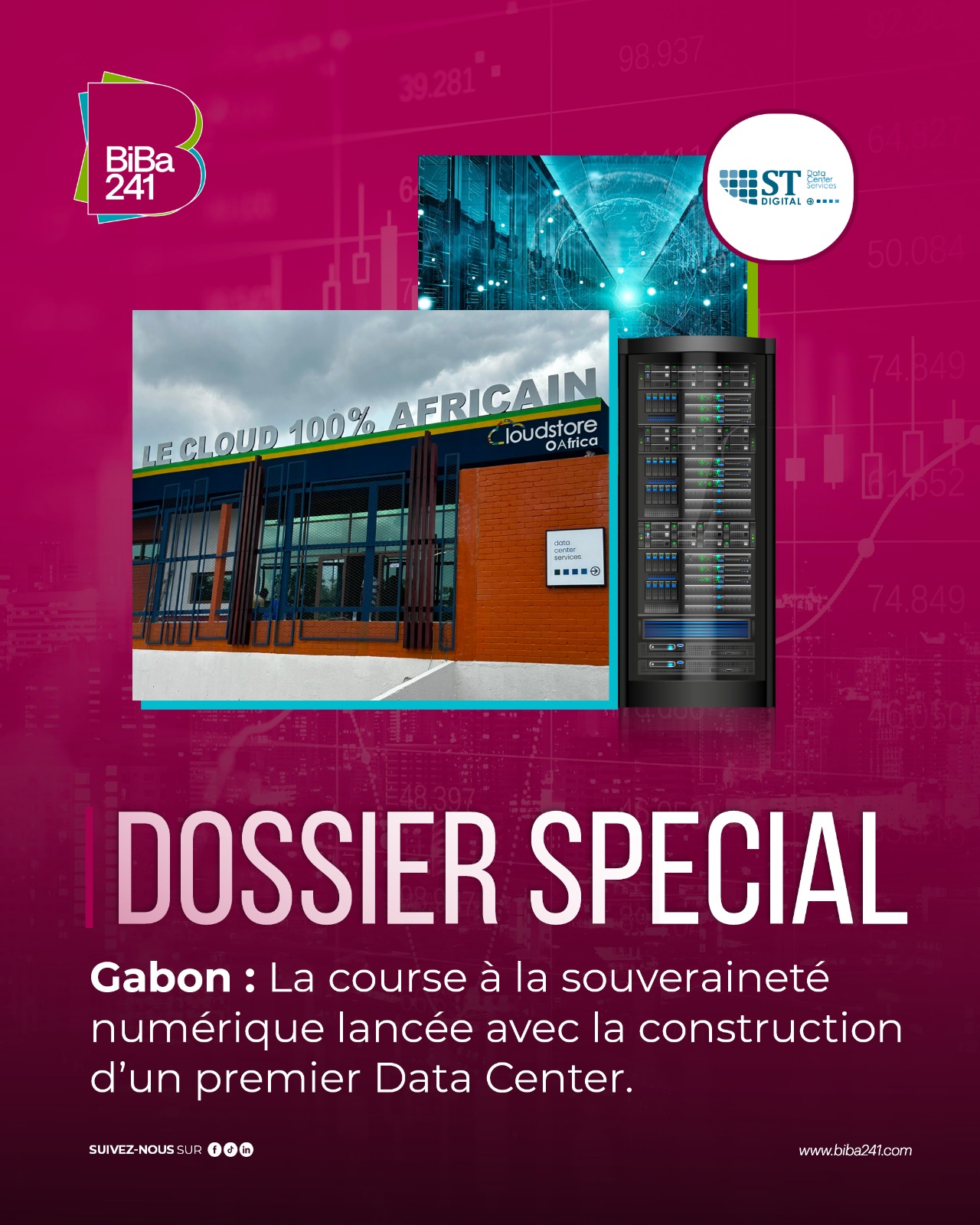 Gabon : La course à la souveraineté numérique lancée avec la construction d’un premier Data Center