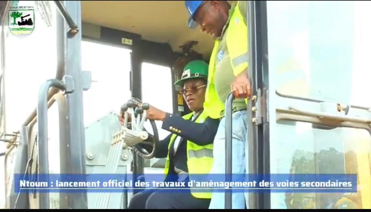 Ntoum : lancement officiel des travaux d'aménagement des voies secondaires