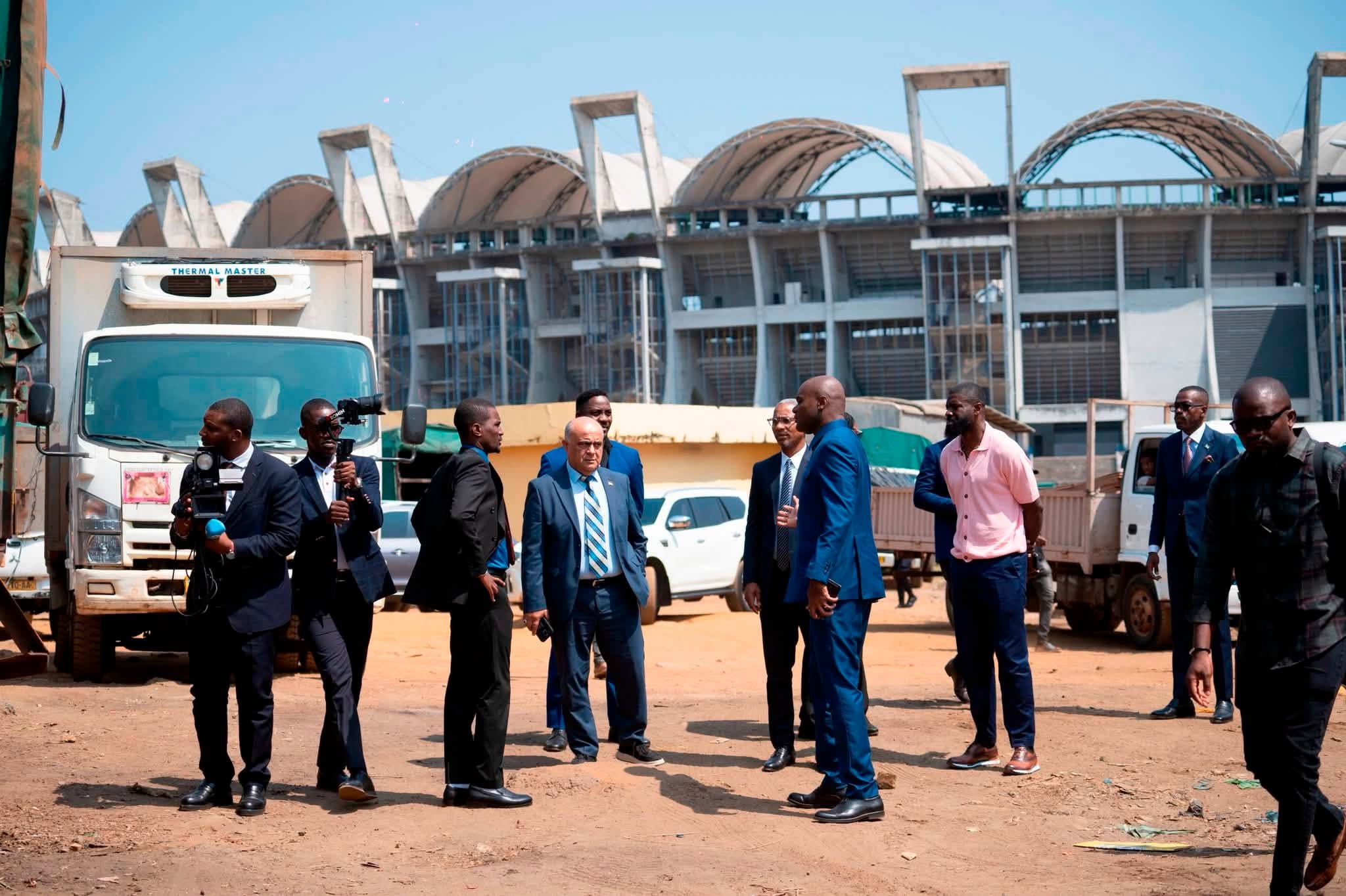Infrastructures sportives une délégation turque en mission d'évaluation au Gabon