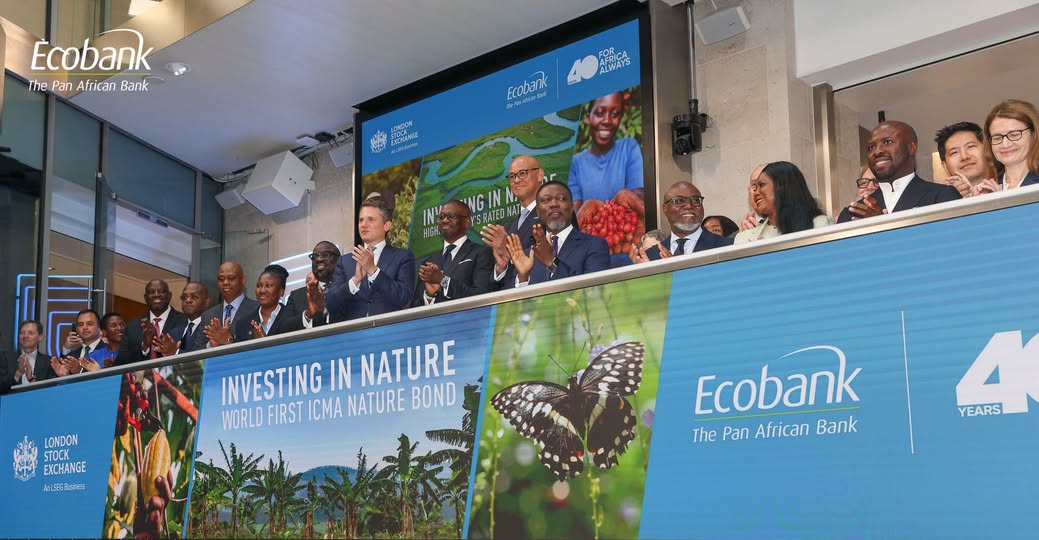 Finance verte : Ecobank entre dans l'histoire avec la première obligation Nature à Londres