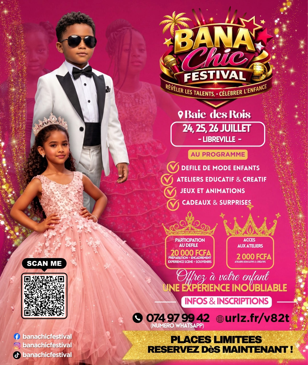 Bana Chic Festival : le rendez-vous fun et éducatif des enfants