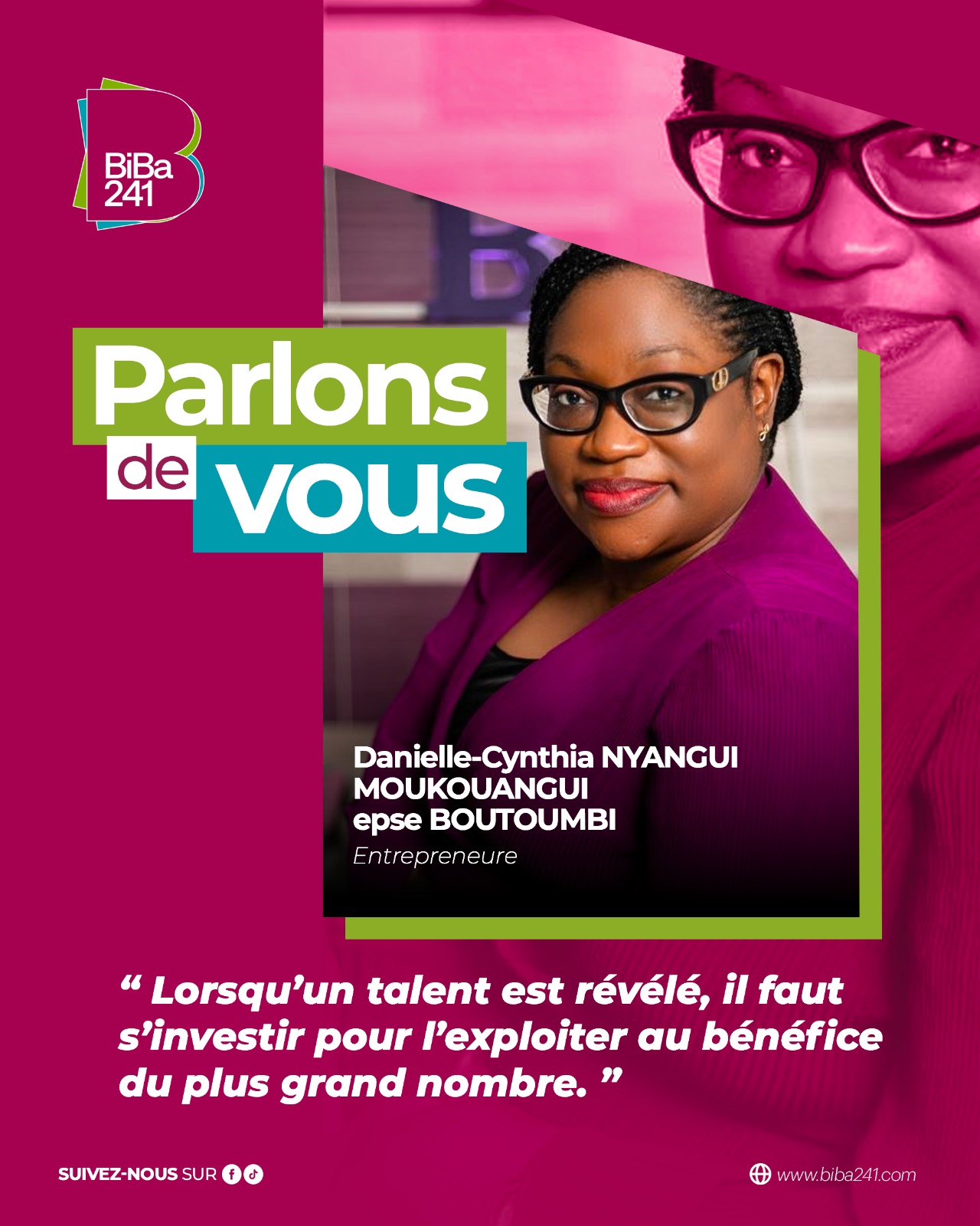 « Parlons de vous » : Danielle Cynthia Nyangui Moukouwangui, la femme qui veut réinventer la finance gabonaise par l’inclusion et l’impact social