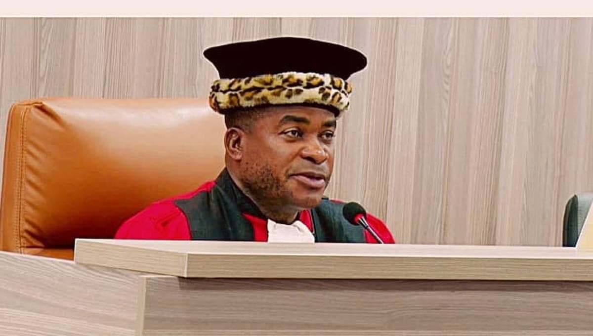  Anges Kevin NZIGOU présent la vision de la plateforme