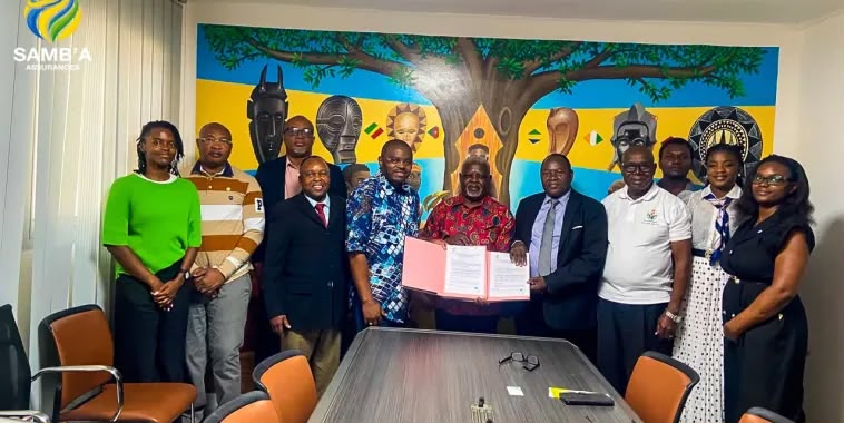  Anges Kevin NZIGOU présent la vision de la plateforme