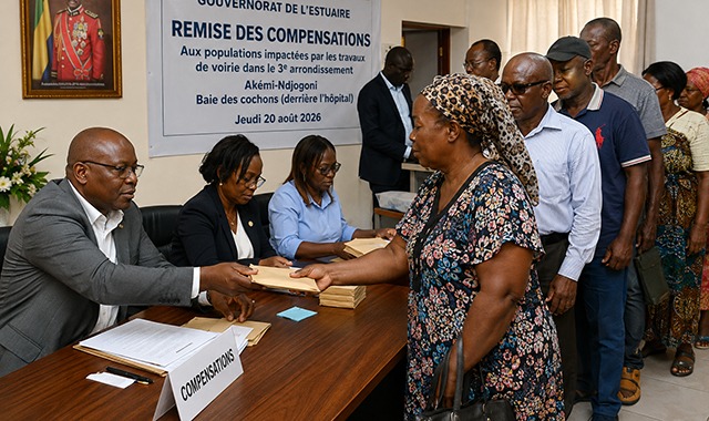 Libreville : les compensations débutent pour les riverains affectés par les travaux d’Akémi-Ndjogoni et de la Baie des cochons