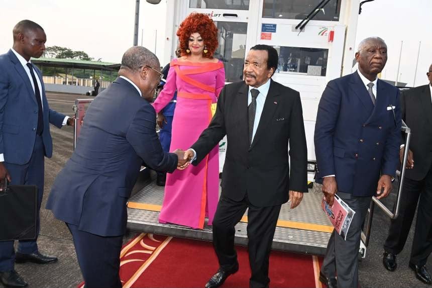  Anges Kevin NZIGOU présent la vision de la plateforme