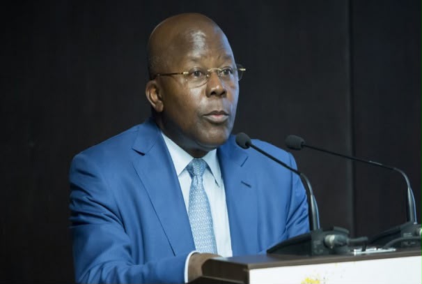  Anges Kevin NZIGOU présent la vision de la plateforme