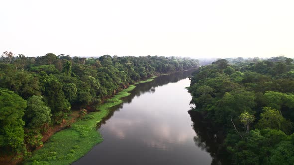 Le Ntem, le fleuve qui relie et sépare le Gabon, le Cameroun et la Guinée équatoriale